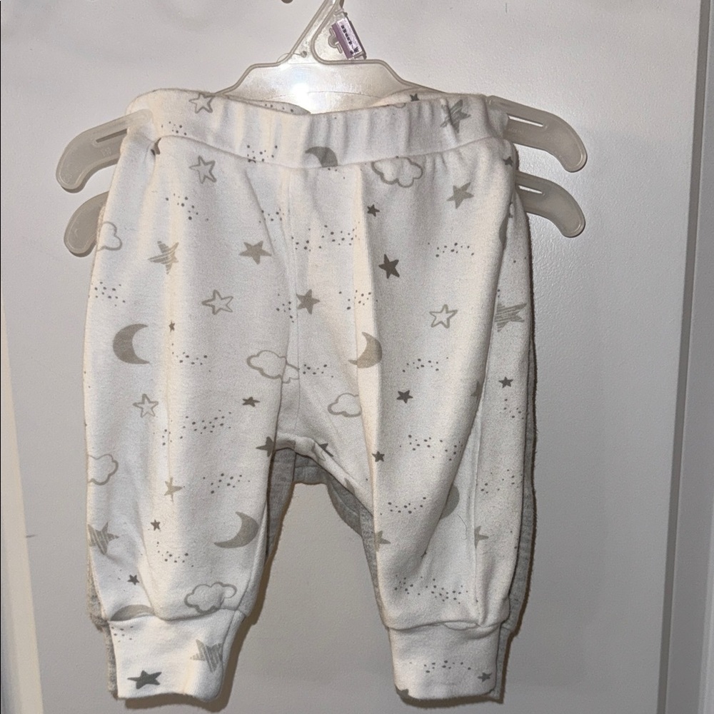 Rococo Baby Pants with Star Pattern